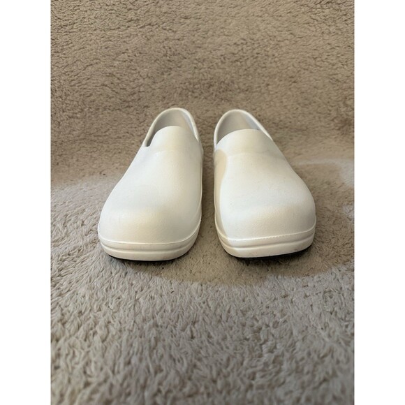Crocs Neria Pro II White Shoes Clogs Slip Resistant Women’s Size 7 - Picture 2 of 9